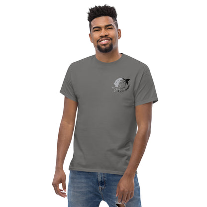 SSU Men's classic tee Black Sharks Alexina Back