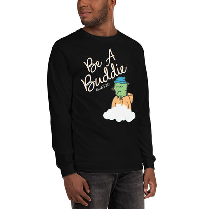 CannaBuddies Be a Buddie Cloud Men’s Long Sleeve Shirt