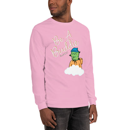 CannaBuddies Be a Buddie Cloud Men’s Long Sleeve Shirt