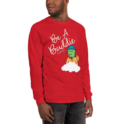 CannaBuddies Be a Buddie Cloud Men’s Long Sleeve Shirt