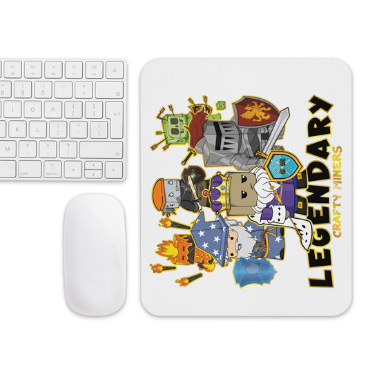Crafty Miners Legendary Mouse pad