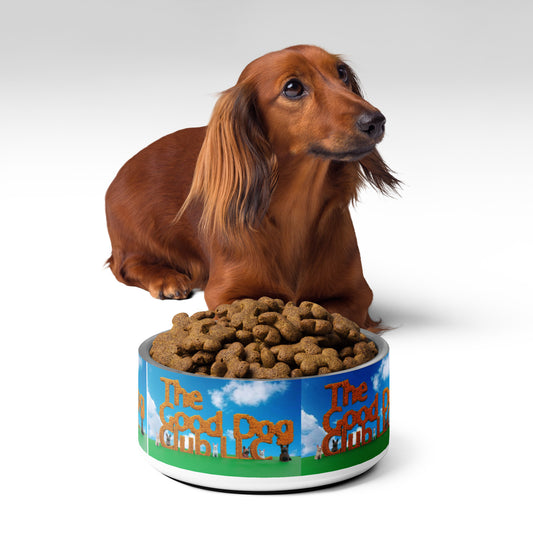 The Good Dog Club Logo Dog Bowl SS