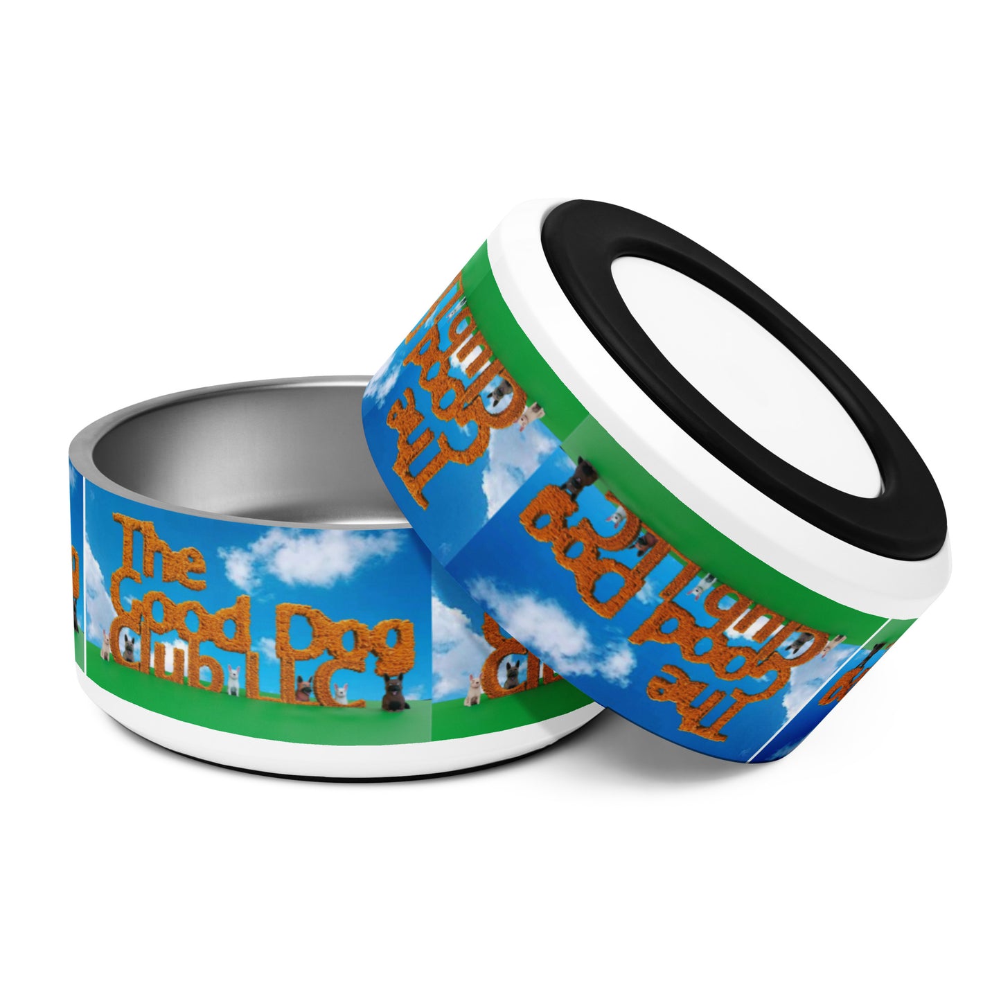 The Good Dog Club Logo Dog Bowl SS