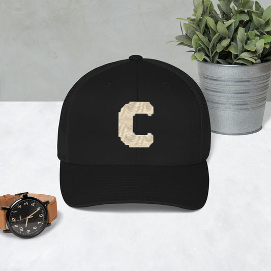 Commons C Embroidered Trucker Cap