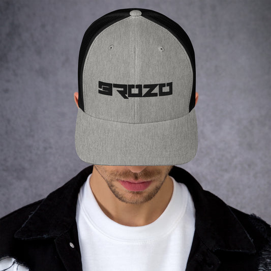 Brozo Text Embroidered Trucker Cap / Hat EU Market