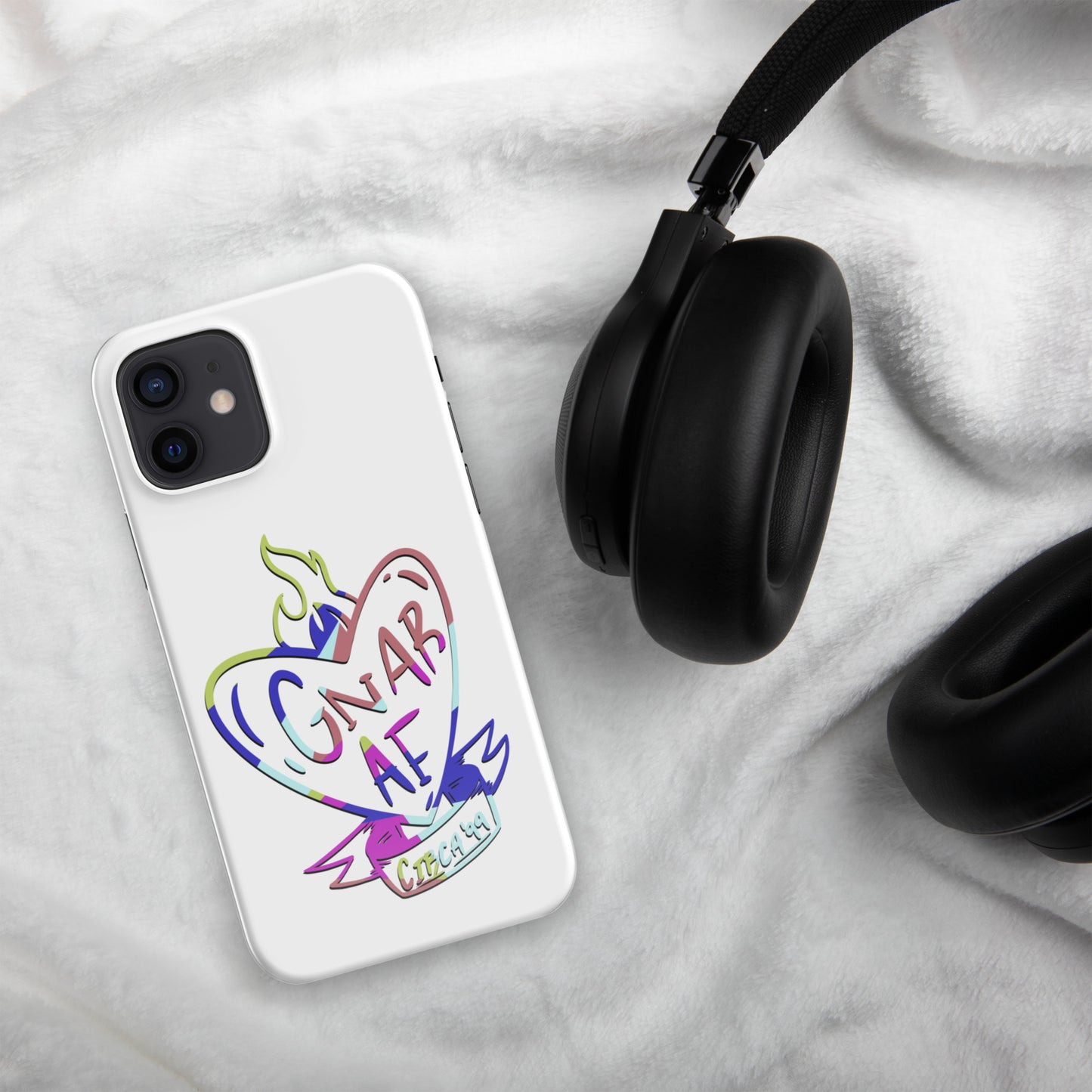 Gnar AF Multicolor Logo Snap case for iPhone®