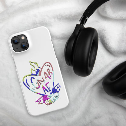 Gnar AF Multicolor Logo Snap case for iPhone®