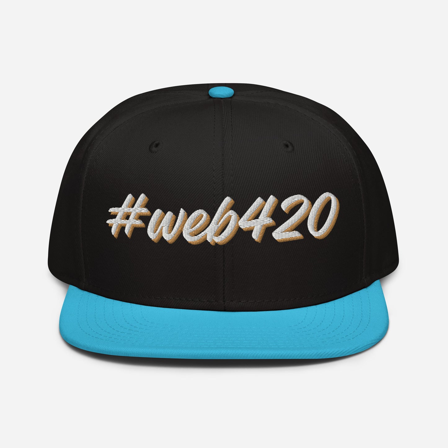 CannaBuddies #web420 Embroidered Snapback Hat