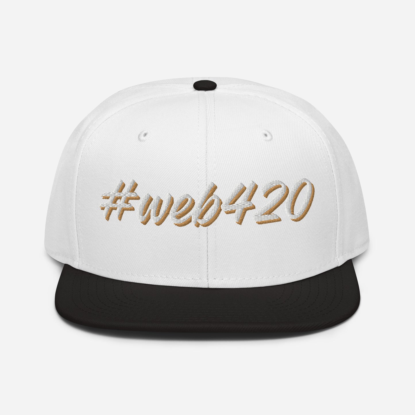 CannaBuddies #web420 Embroidered Snapback Hat