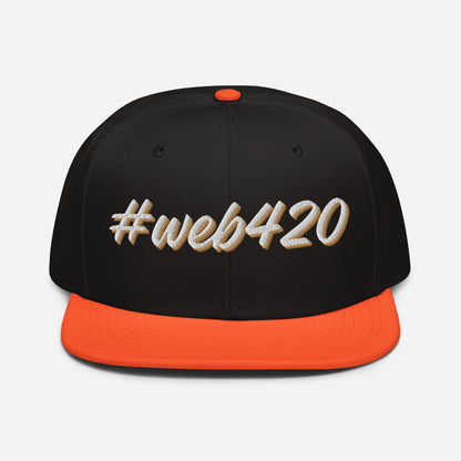 CannaBuddies #web420 Embroidered Snapback Hat