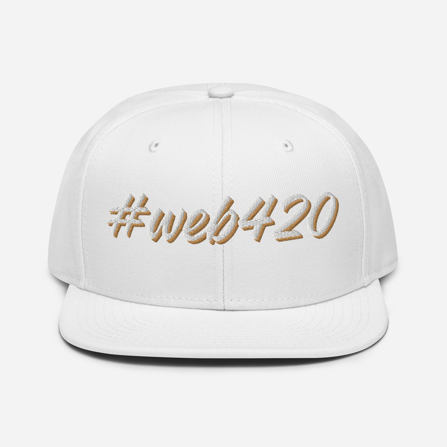 CannaBuddies #web420 Embroidered Snapback Hat