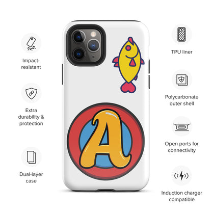 The Appreciators Circle A Fish Tough Case for iPhone®