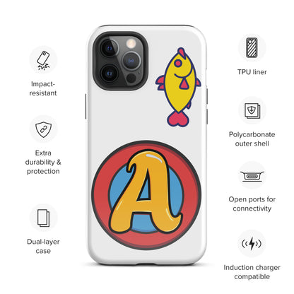 The Appreciators Circle A Fish Tough Case for iPhone®