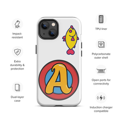 The Appreciators Circle A Fish Tough Case for iPhone®