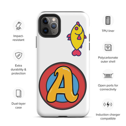 The Appreciators Circle A Fish Tough Case for iPhone®