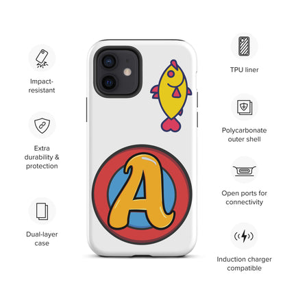 The Appreciators Circle A Fish Tough Case for iPhone®