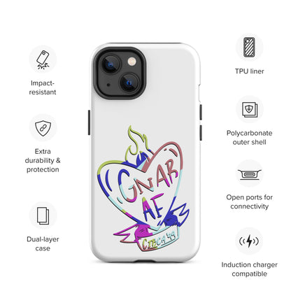 Gnar AF Multicolor Logo Tough Case for iPhone®