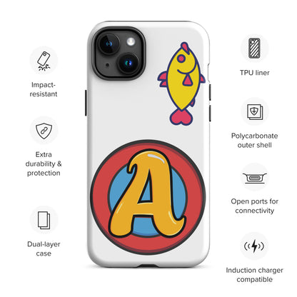 The Appreciators Circle A Fish Tough Case for iPhone®