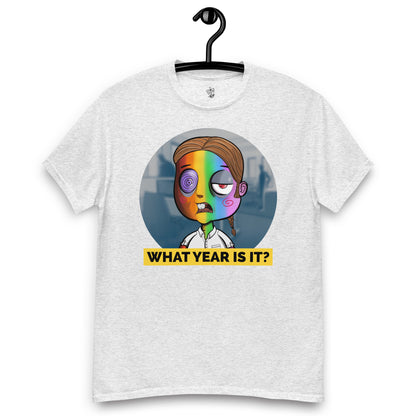 Always Tired #907 What Year Is It? GnarFather Unisex classic tee