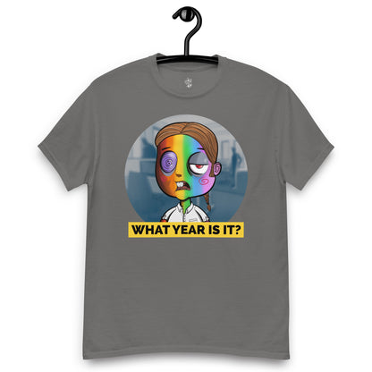 Always Tired #907 What Year Is It? GnarFather Unisex classic tee