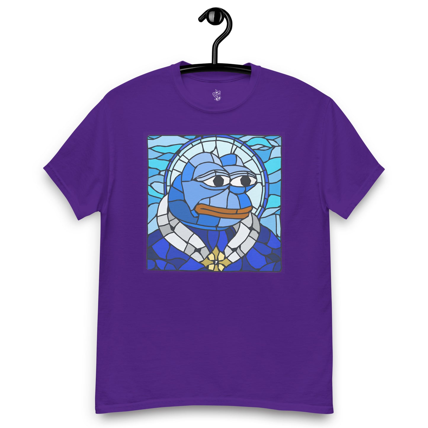 Stained Glass Pepe GnarFather Unisex classic tee