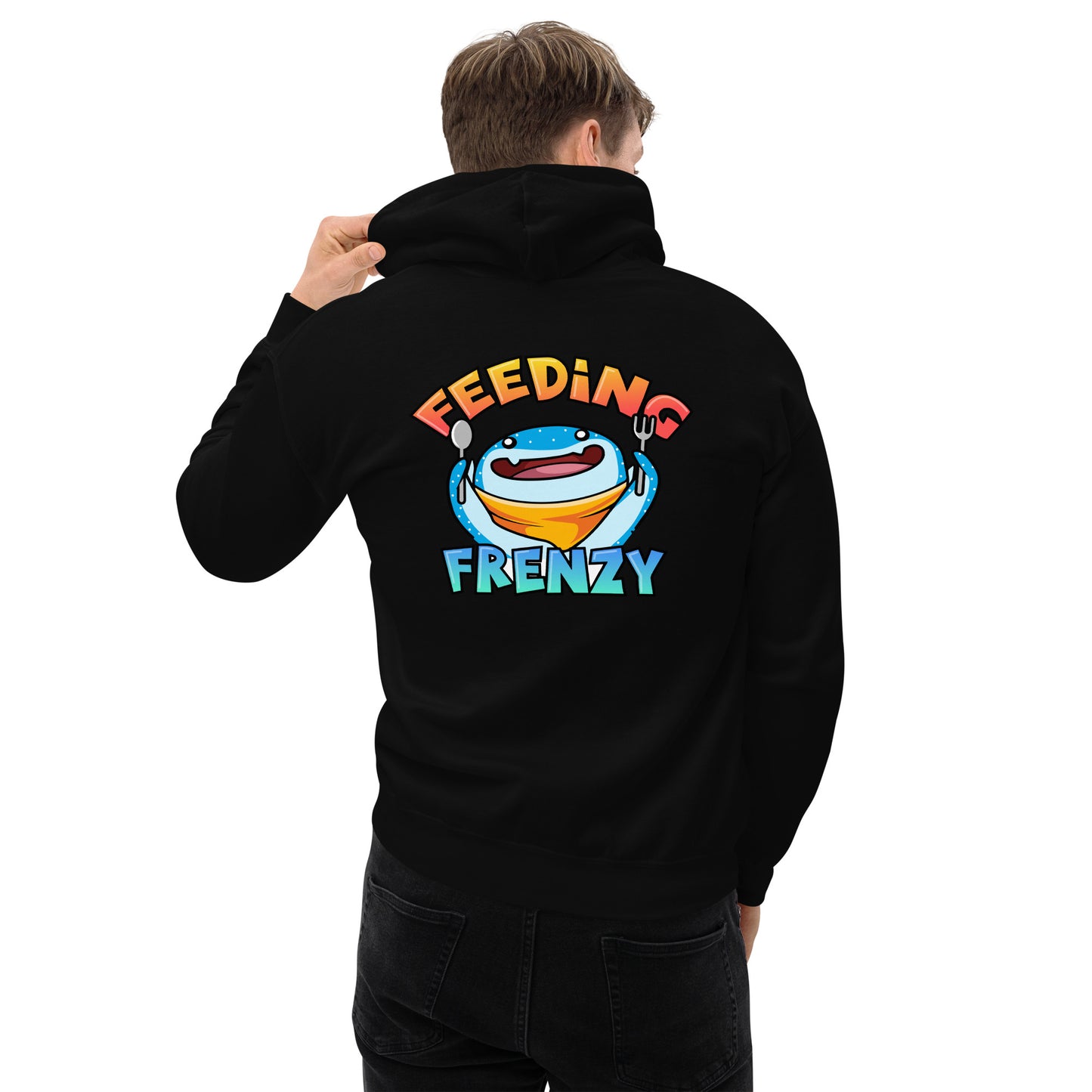 SSU Unisex Pullover Hoodie The Uprising Feeding Frenzy Back