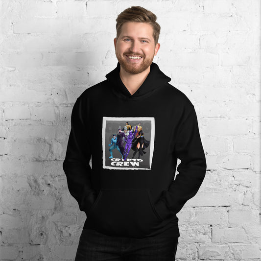 Crypto Crew with Frame Hoodie