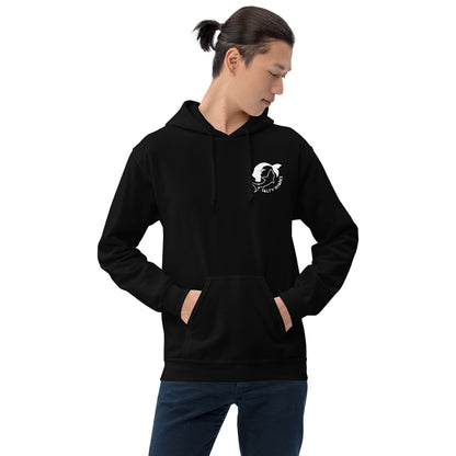 SSU Unisex Pullover Hoodie White Sharks Front