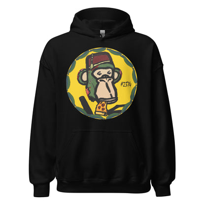 0xApeMfers Round Banana Unisex Hoodie