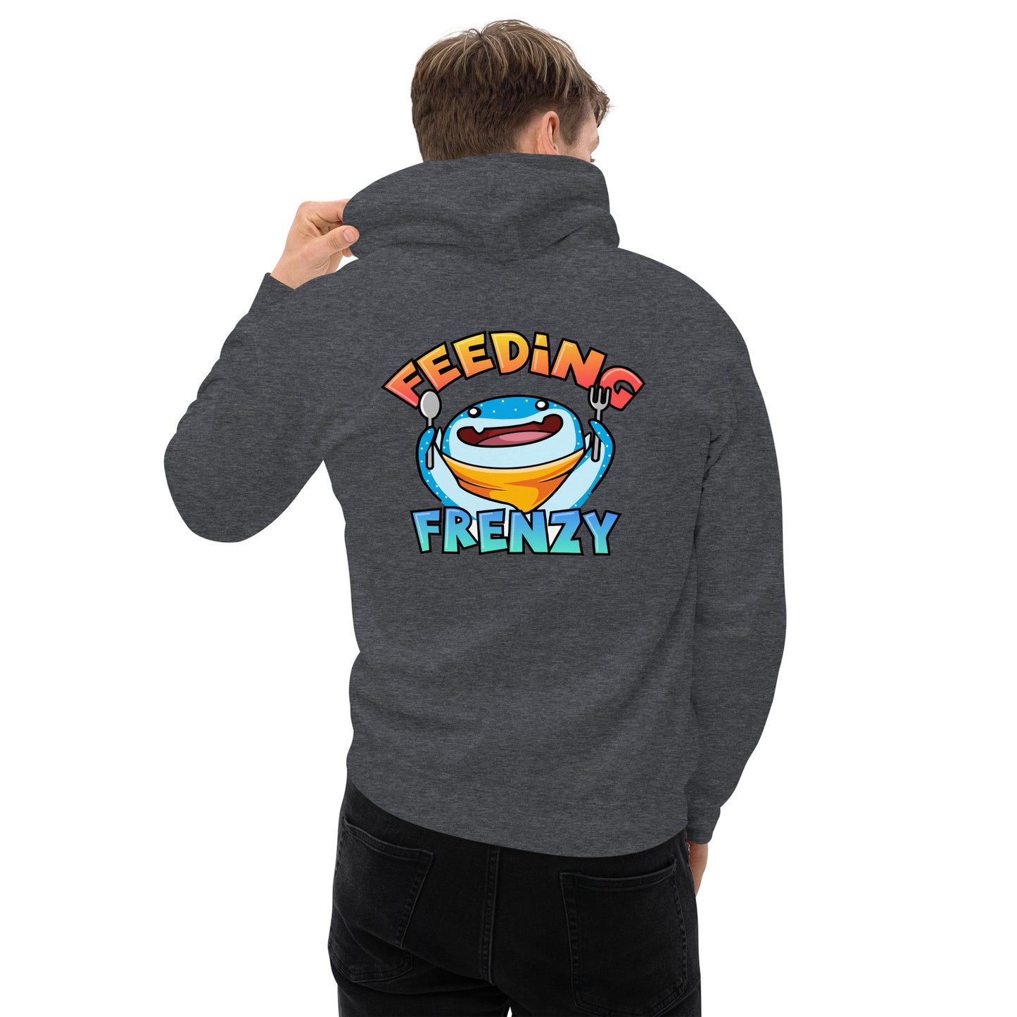 SSU Unisex Pullover Hoodie The Uprising Feeding Frenzy Back