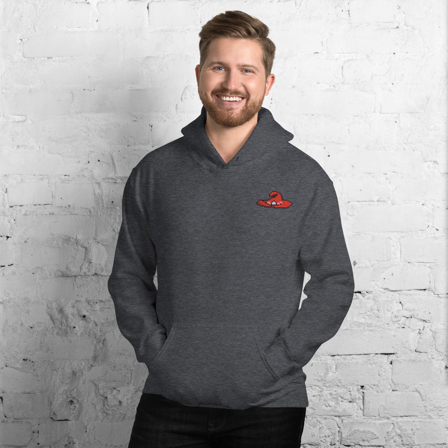 Wizards Arena Logo Embroidered Unisex Hoodie