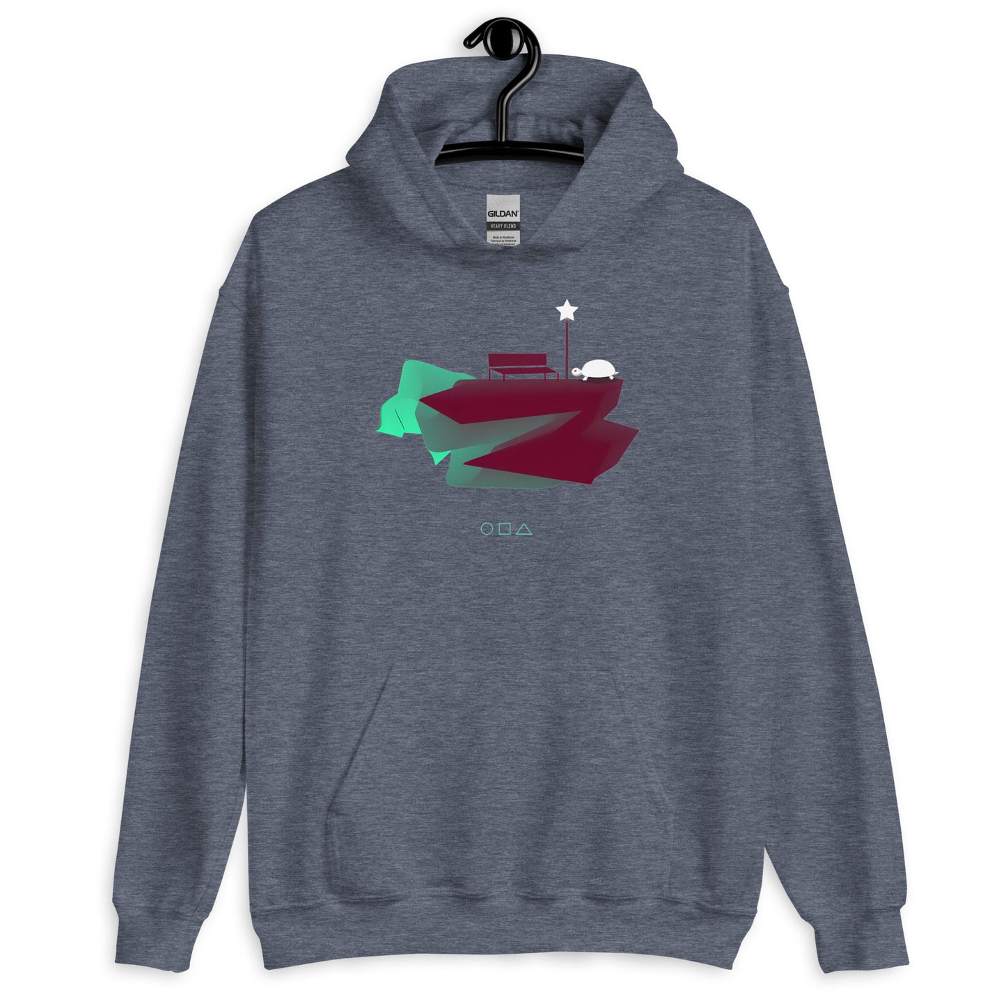 Bakalanders Day #12 Turtle Land Unisex Hoodie