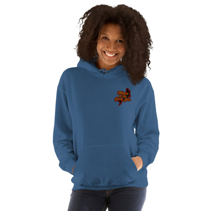 SSU Unisex Pullover Hoodie Welcome to the Shark Side Feeding Frenzy Back