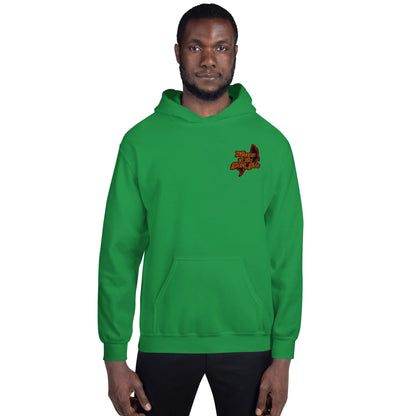 SSU Unisex Pullover Hoodie Welcome to the Shark Side Feeding Frenzy Back