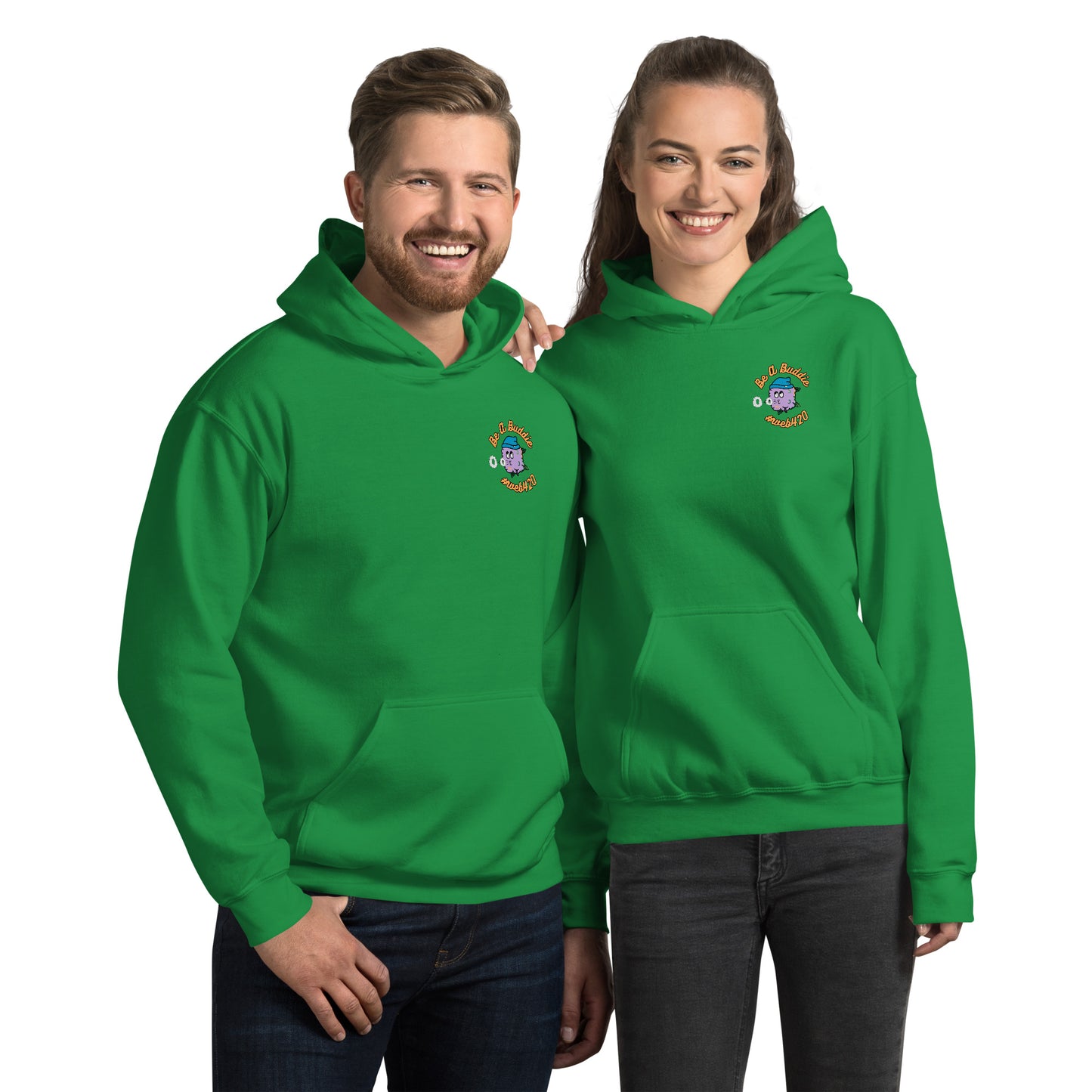 CannaBuddies Be a Buddie Nug Unisex Hoodie