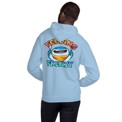 SSU Unisex Pullover Hoodie Welcome to the Shark Side Feeding Frenzy Back