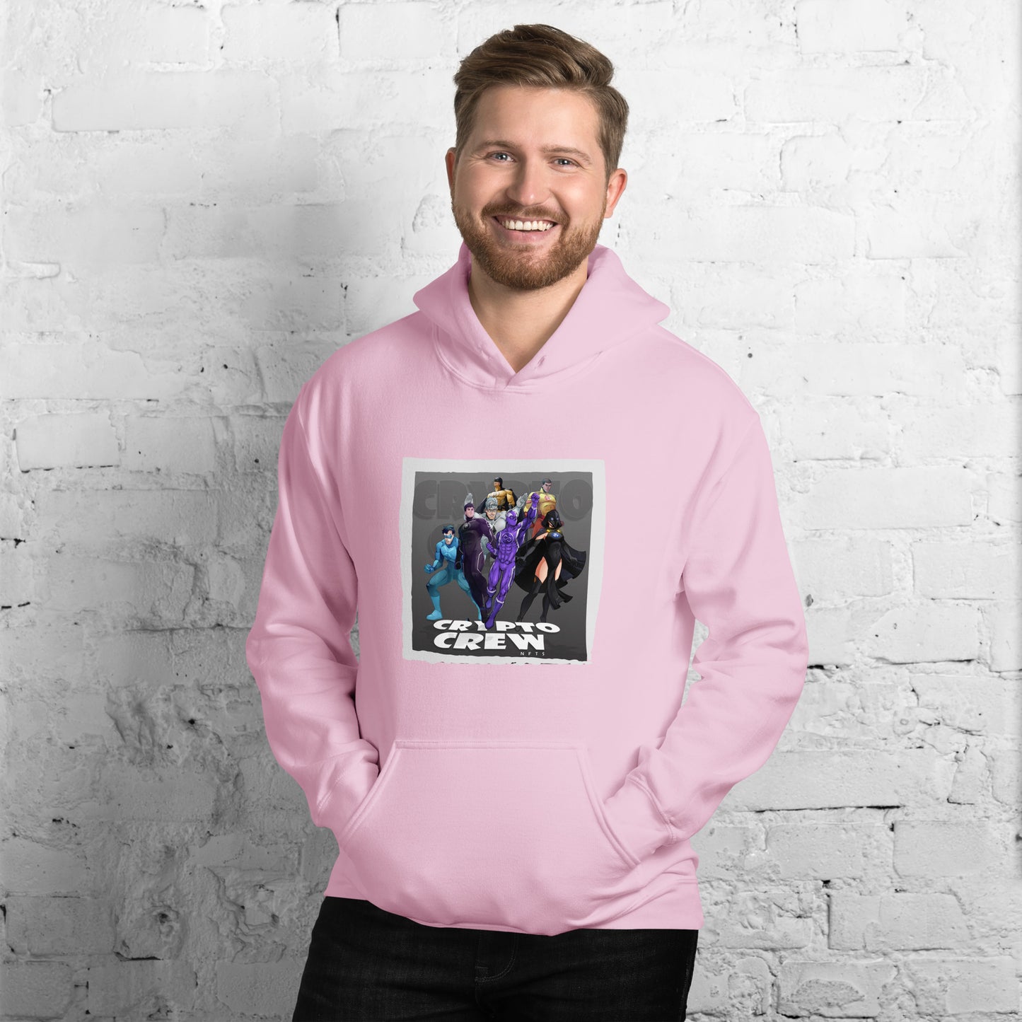 Crypto Crew con sudadera con capucha Frame