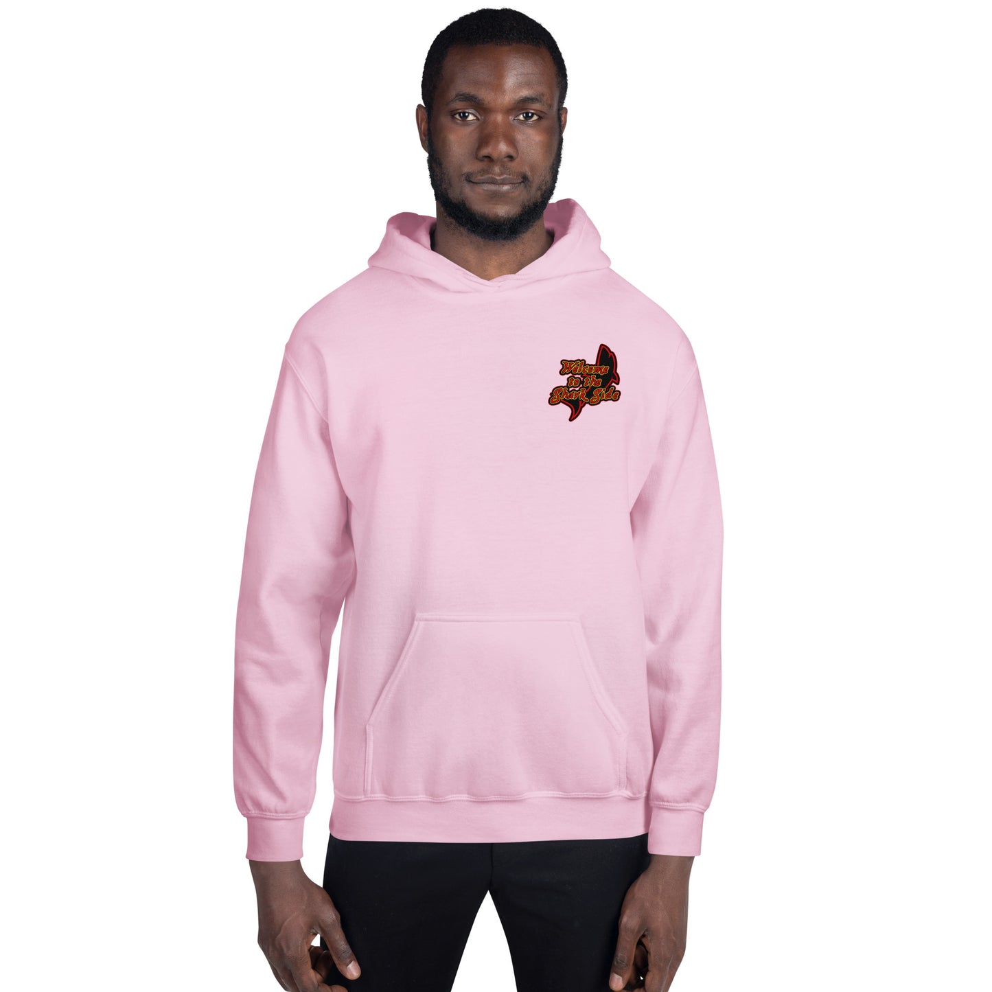 SSU Unisex Pullover Hoodie Welcome to the Shark Side Feeding Frenzy Back