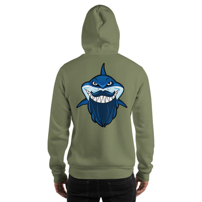 SSU Unisex Pullover Hoodie The Uprising Bluebeard Back