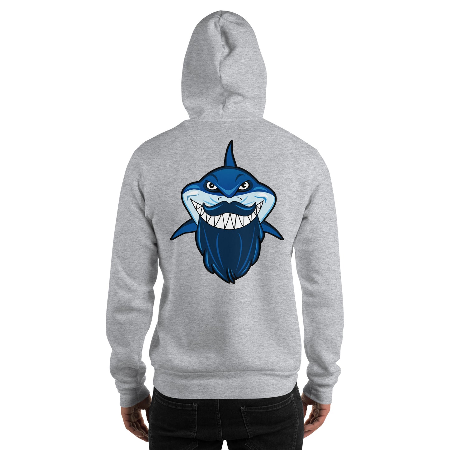 SSU Unisex Pullover Hoodie The Uprising Bluebeard Back