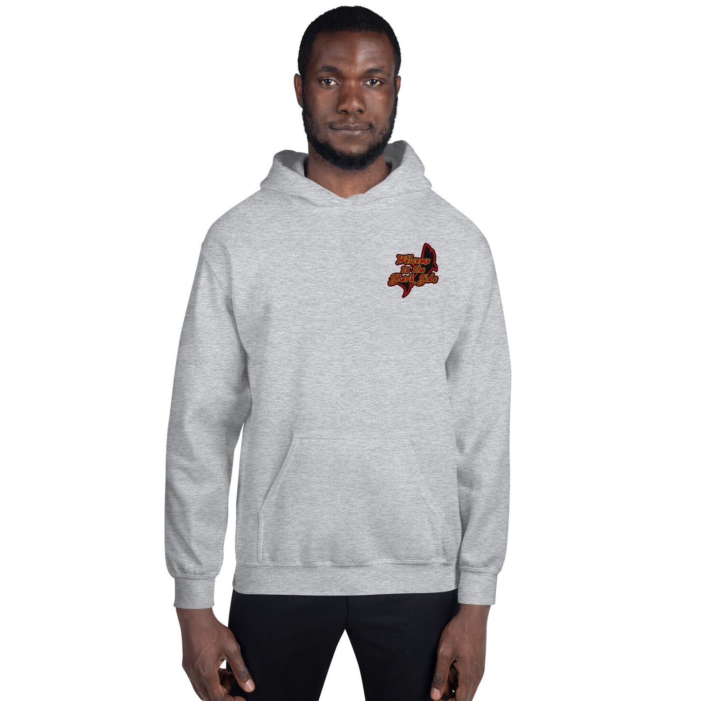 SSU Unisex Pullover Hoodie Welcome to the Shark Side Feeding Frenzy Back