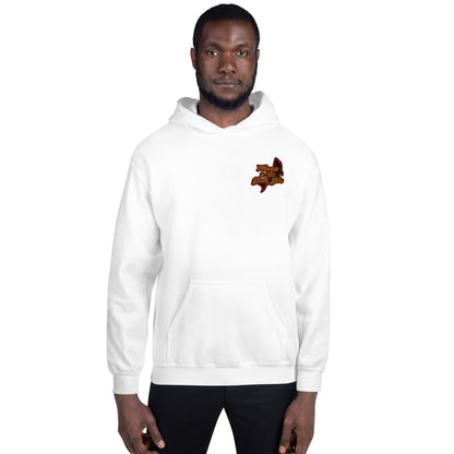 SSU Unisex Pullover Hoodie Welcome to the Shark Side Feeding Frenzy Back