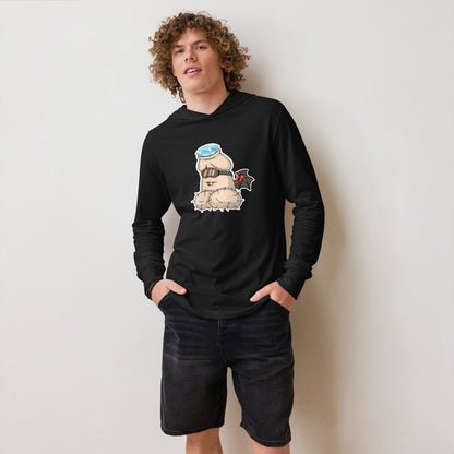 The Batwing Hooded long-sleeve tee GnarFather