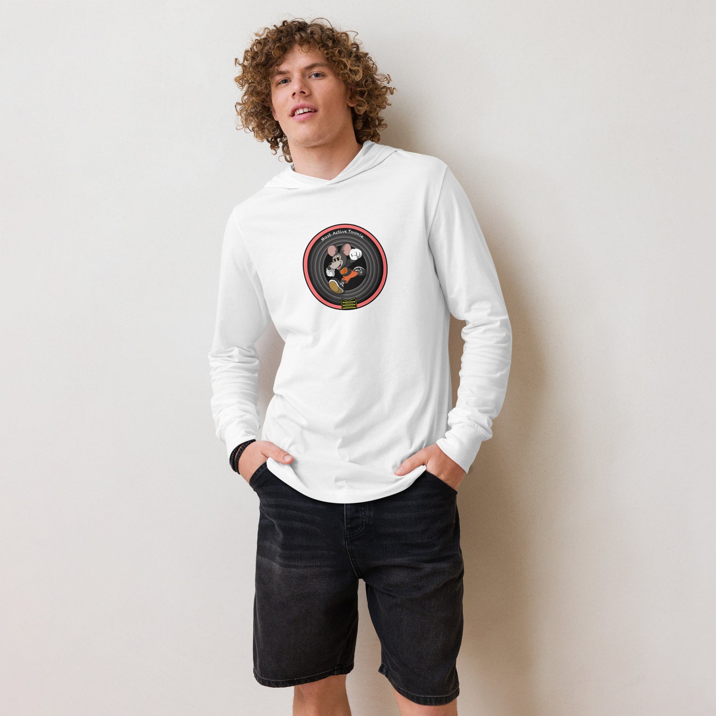 Camiseta de manga larga con capucha Toonies Circle