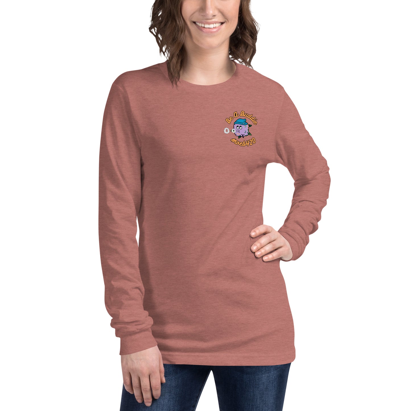 CannaBuddies Be a Buddie Nug Unisex Long Sleeve Tee