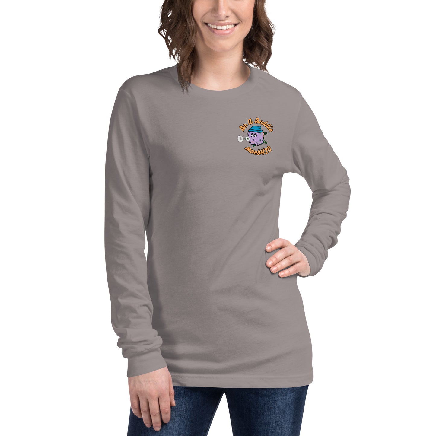 CannaBuddies Be a Buddie Nug Unisex Long Sleeve Tee