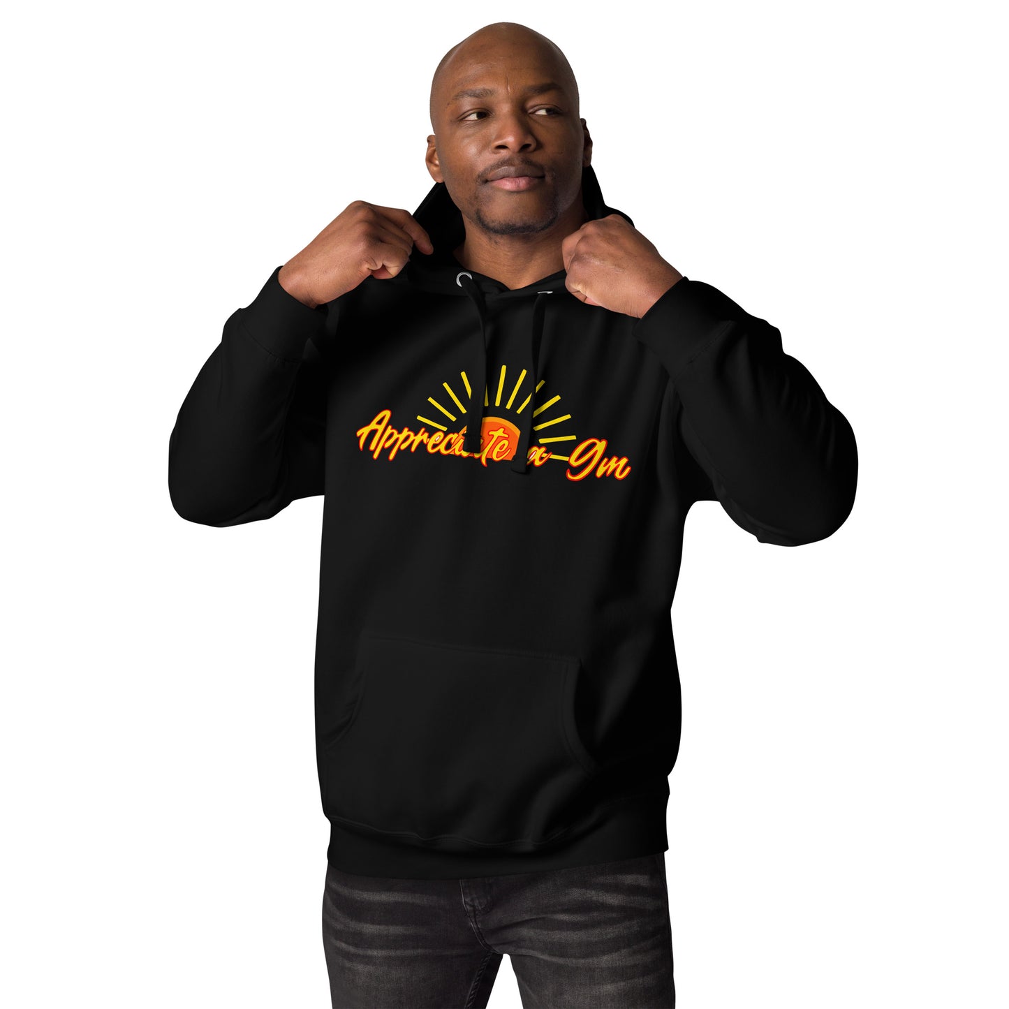 The Appreciators Appreciate a GM with Sun Unisex Hoodie