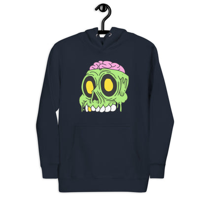 Sick Creepz Brain Skull GnarFather Unisex Hoodie