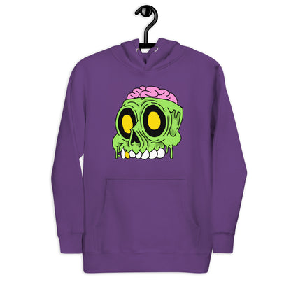 Sick Creepz Brain Skull GnarFather Unisex Hoodie