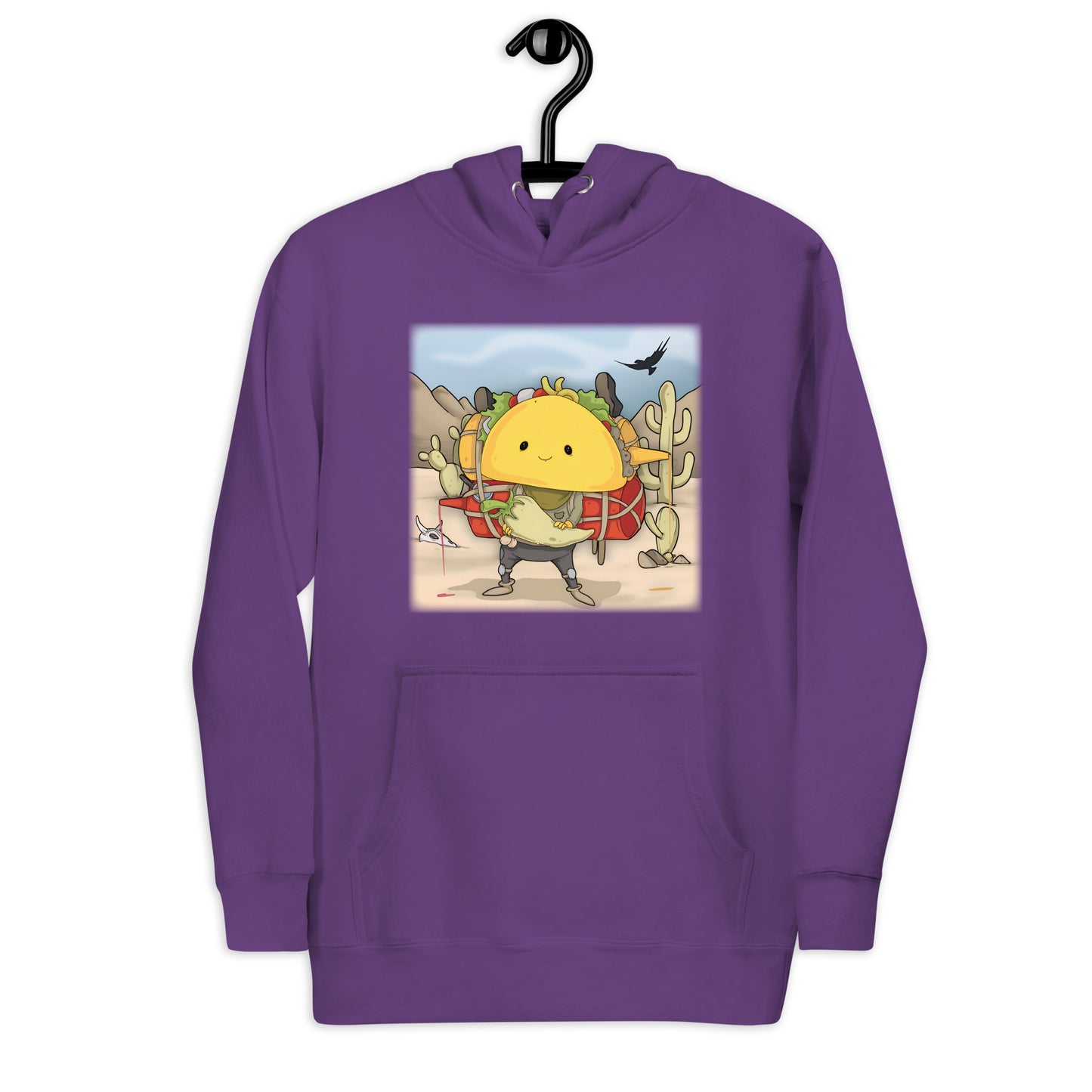 Taco in the Desert GnarFather Unisex Hoodie